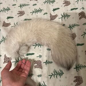 Fluffy Fur Tail Keychain